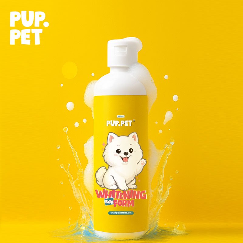 whitening shampoo puppet
