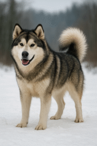 anjing alaskan malamute