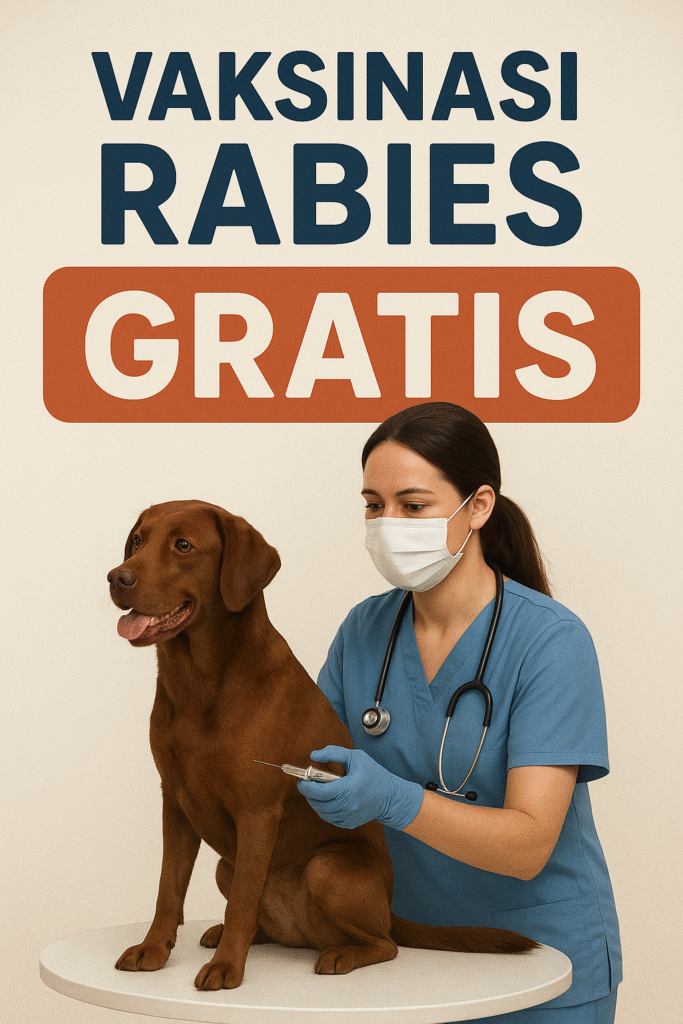 Vaksin Rabies Gratis Bengkulu oleh PDHI di Mukomuko