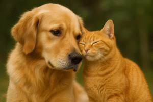 Emosi Hewan anjing dan kucing