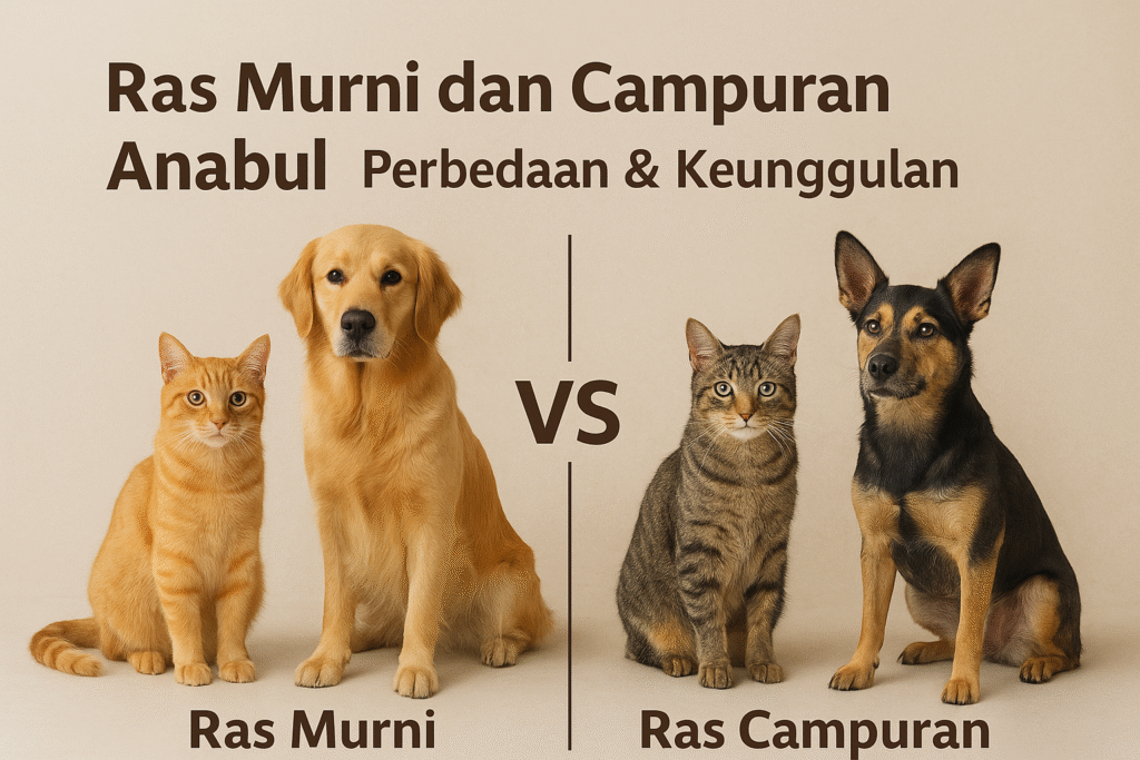 Ras Murni dan Campuran Anabul: Perbedaan & Keunggulan