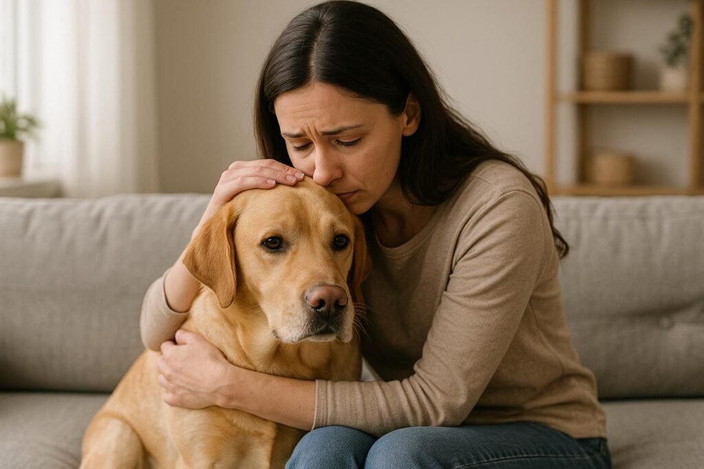 Ternyata Ini Alasan Kenapa Anjing Suka Nempel Saat Kita Sedih