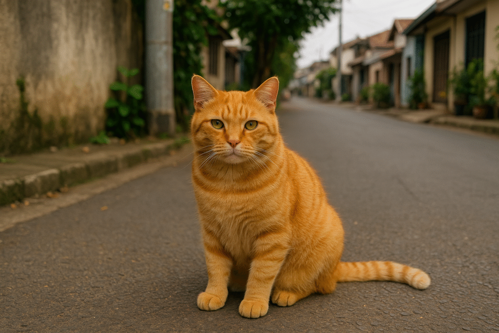 Kucing Oren Muncul di Google Maps, Banjir Rating Bikin Geger + Cuma 1 di Dunia